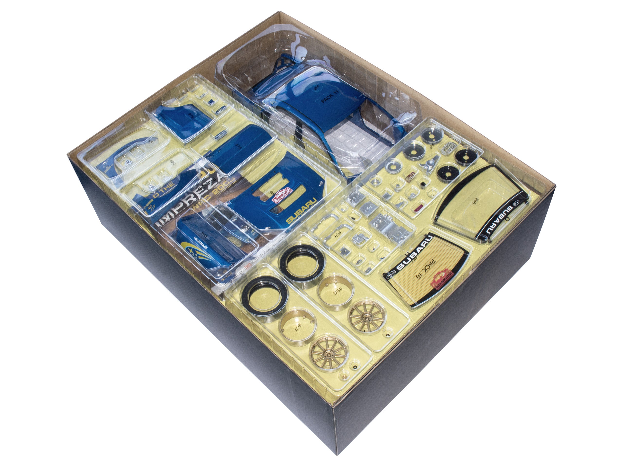 IXO COLLECTIONS Full Kit Subaru Impreza 1/8 Scale Metal Kit | Fields of ...