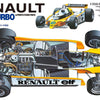 Tamiya 1/12 Scale Renault F1 RE-20 Turbo with PE Parts