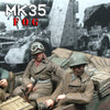 MK35 FoG models 1/35 Scale WW2 US American soldiers x2 seated in vehicle #2