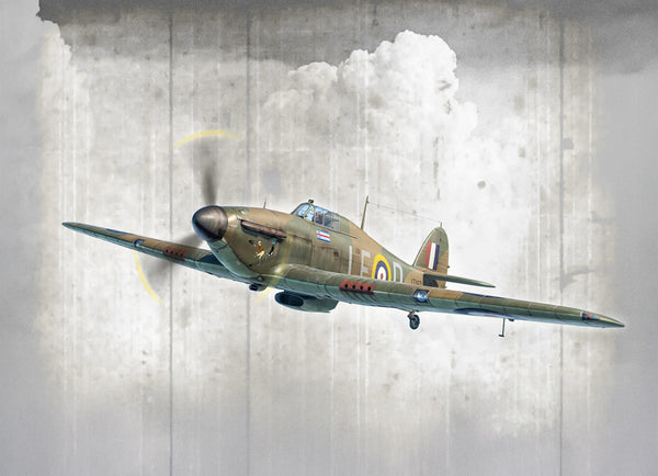 Italeri 1/48 scale WW2 RAF Hurricane Mk 1 Aces set