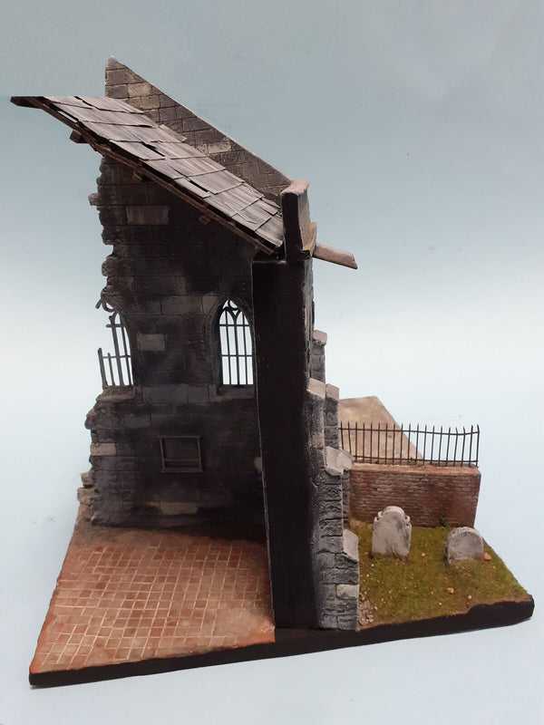 FoG Models 1/35 scale Ruined Church Interior (building walls only)