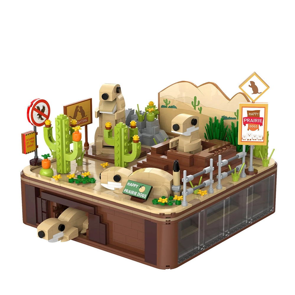 CADA BUILDING SERIES Groundhog life-world building block kit
