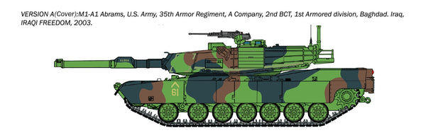 Italeri 1/35 MILITARY M1A1 Abrams World of tanks version