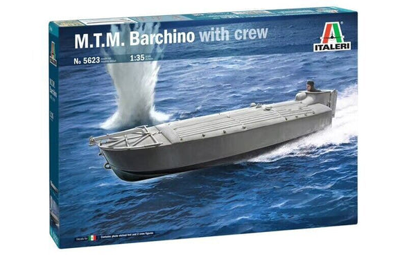 ITALERI 1/35 scale WW2 Italian M.T.M BARCHINO torpedo boat model kit