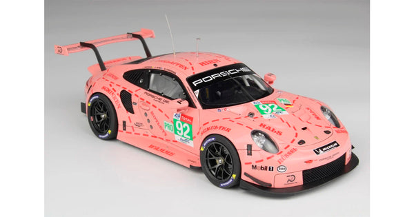 NUNU 1/24 CARS Porsche 911 992 LM 18 Pink Pig