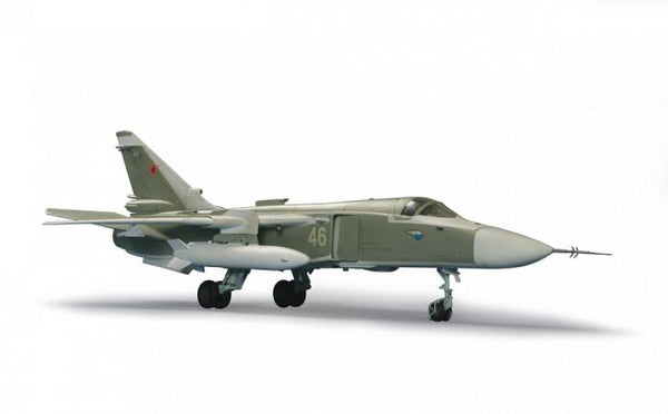 Zvezda 1/72 Sukhoi Su-24M Soviet Bomber aircraft model kit