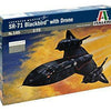 Italeri 1/72 Scale Aircraft USAAF SR-71 Blackbird plane model kit