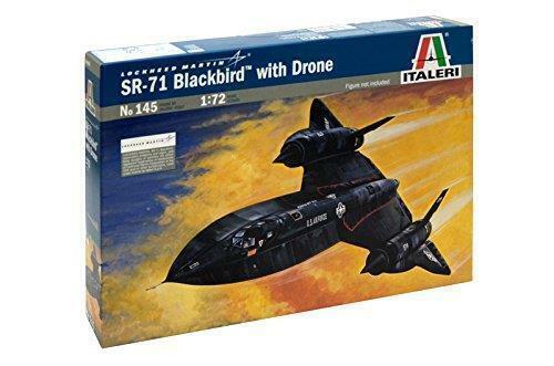 Italeri 1/72 Scale Aircraft USAAF SR-71 Blackbird plane model kit