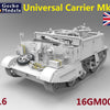 Gecko 1/16 WW2 British Universal Carrier Mk II