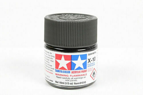 Tamiya Gloss Acrylic Paints X1 - X35 Model Paint 10ml Jars