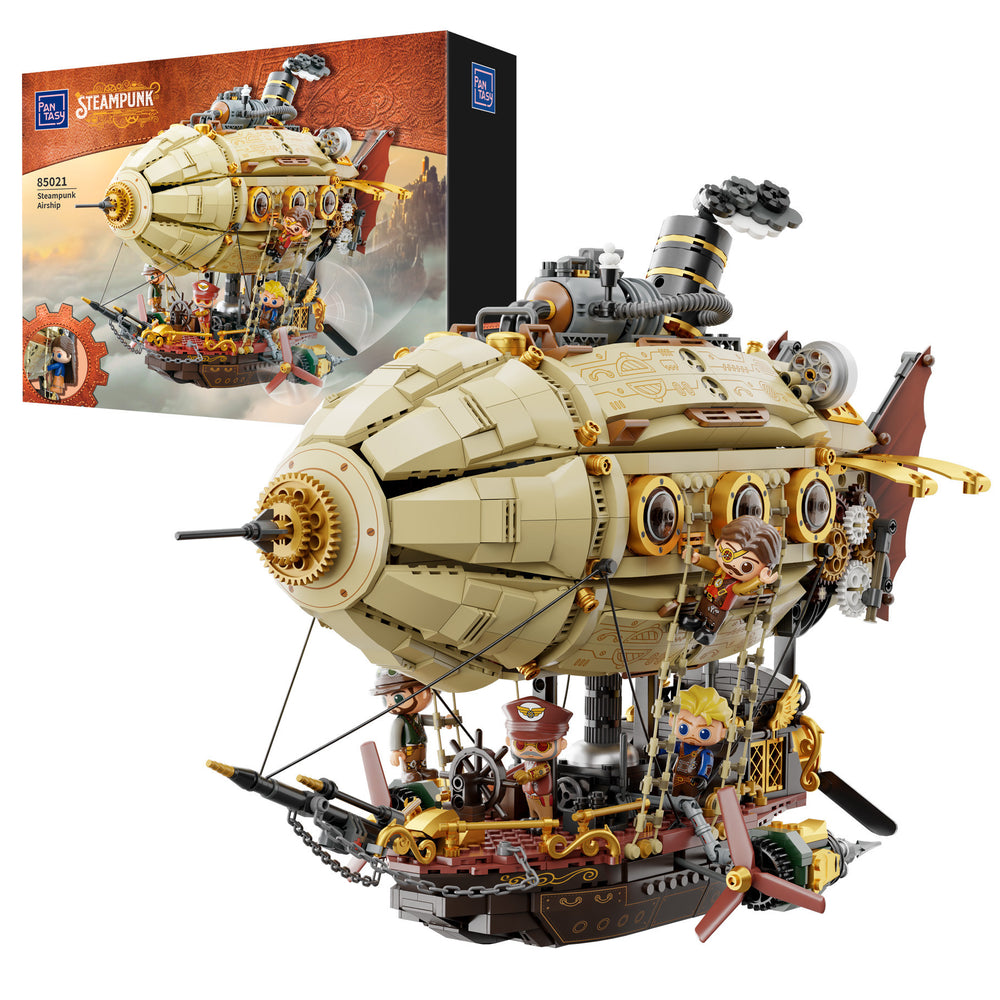 Pantasy ORIGINAL Steampunk Airship - 1949 pcs