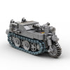 Build Army Brick building model WW2 German Kettenkrad Tracked Motorcycle