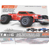 PD RACING 1:16 RTR TK-16 Brushed RC Truck (Black) 1:16