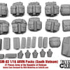 Valuegear 1/16 scale Vietnam ARVN & Butt Packs (Packs & Canteens)