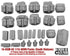 Valuegear 1/16 scale Vietnam ARVN & Butt Packs (Packs & Canteens)