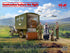 ICM 1/35 scale WW2 British priest and mobile chapel Confession before the fight