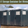 Gecko Models 1/35 US Military 8' Storage Container Set (Vietnam War Era)