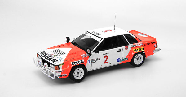 BEEMAX 1/24 CARS Nissan 240 RS Rally Safari 1984