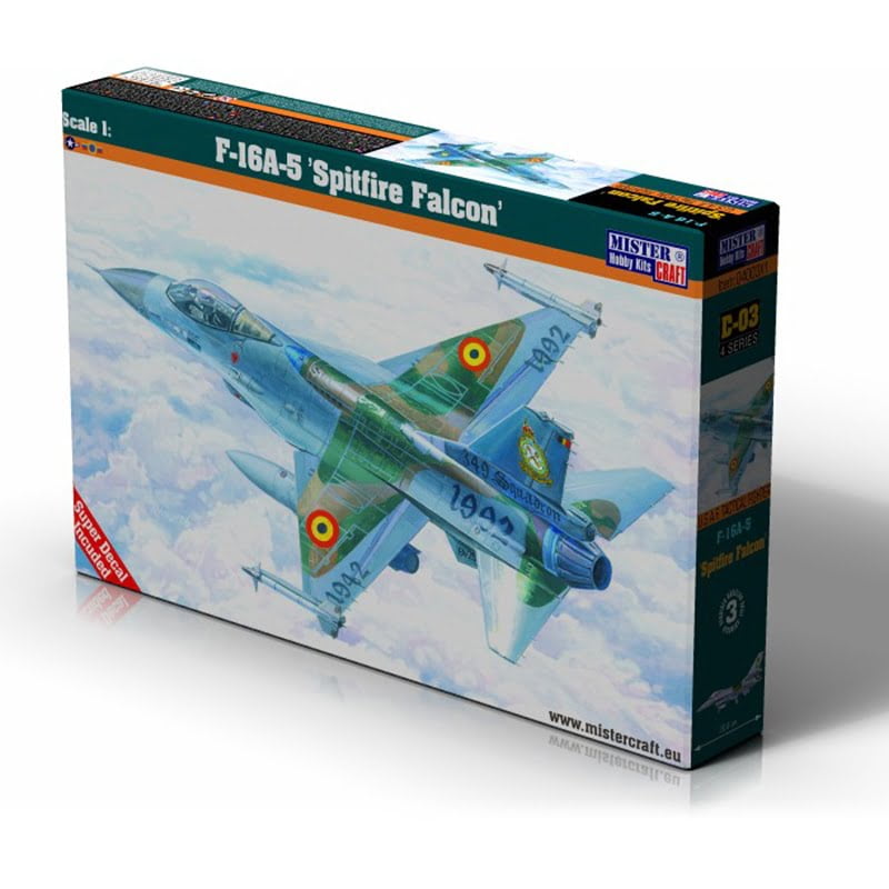 MisterCraft 1:72 F-16A-5 - 'Spitfire Falcon'
