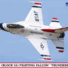 Hasegawa 1/72 F-16C Block 52 Fighting Falcon - Thunderbirds Kit with BONUS Patch