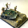 1/35 scale Sandbags Long L wall and Base 180mm x 130mm