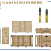 Miniart 1/35 WW2 German 7,5 cm Kw.K StuG Shells w/ Ammo Boxes