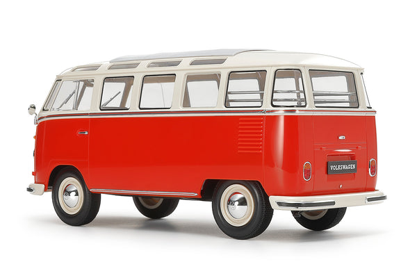 Tamiya 1/24 scale Volkswagen Type 2 (T1) Red & White (Clic Loc)