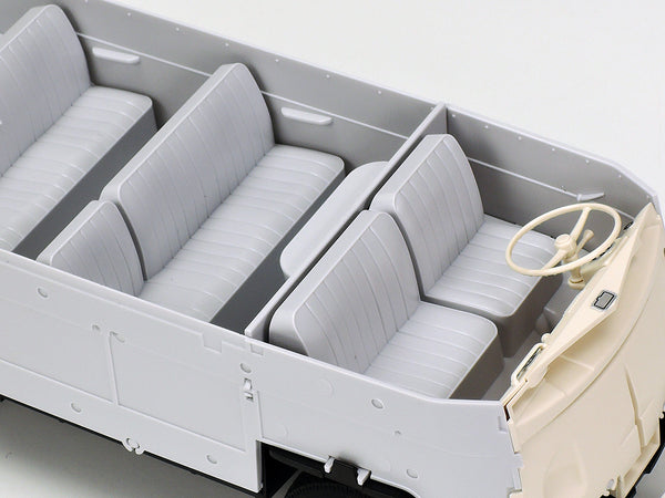 Tamiya 1/24 scale Volkswagen Type 2 (T1) Red & White (Clic Loc)