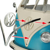 Tamiya 1/24 scale Volkswagen Type 2 (T1) Blue & White (Clic Loc)