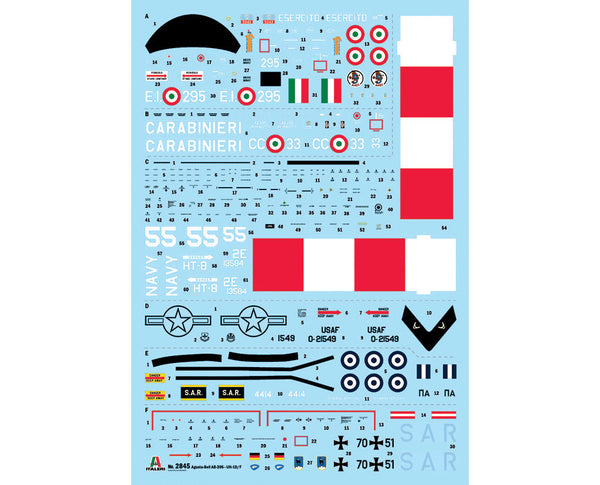 Italeri 1/48 scale AB.205 / UH-1D 