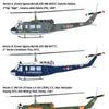 Italeri 1/48 scale AB.205 / UH-1D "SAR" Search & Rescue Helicopter
