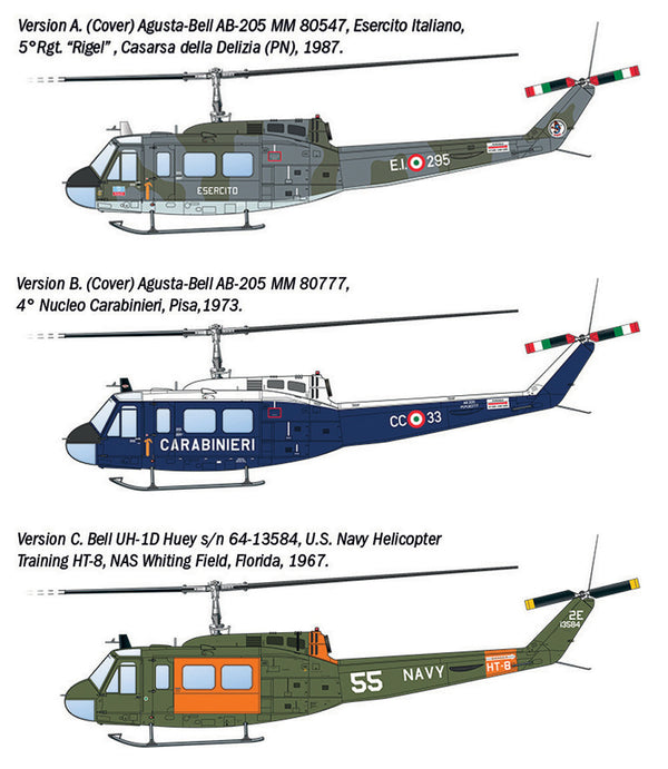 Italeri 1/48 scale AB.205 / UH-1D 