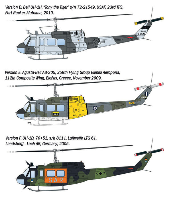 Italeri 1/48 scale AB.205 / UH-1D 