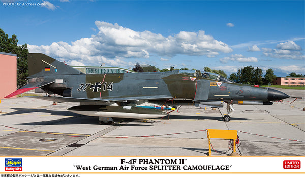 Hasegawa 1:72 F-4F Phantom Ii West German Air Force Splitter Camouflage Kit