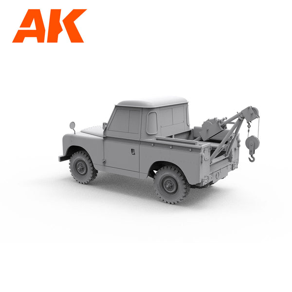 AK Interactive 1/35 scale MODEL KIT Land Rover 88 Series IIA Crane Tow Truck