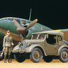 Tamiya 1/48 WW2 IJN Mitsubishi Ki-46 III Type 100 & 4x4 Kurogane Set 1:48 Model Kit