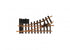 LGB Railways G Gauge - ELECTRIC SWITCH LEFT R1