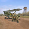 ICM VEHICLES 1:35 Luftwaffe Pilot School (Hs 123A Training Biplane & 3 Figures)