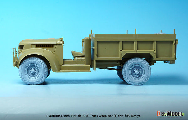 DEF Models 1/35 British L.R.D.G. Chevrolet Truck Sagged wheel set (1)
