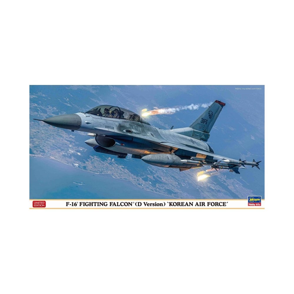 Hasegawa 1:48 F-16 Fighting Falcon (D Version) 'Korean Air Force'