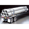 TAMIYA R/C TRUCKS 1/14 scale POLE TRAILER unit with pipes 