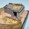 1/35 scale WW2 Bunker - Atlantic wall series #3 Tobruk style