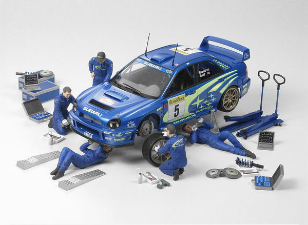 TAMIYA 1/24 Scale CARS RALLY MECHANICS SET OF FIGURES pit crew