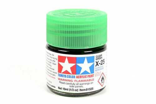 Tamiya Gloss Acrylic Paints X1 - X35 Model Paint 10ml Jars