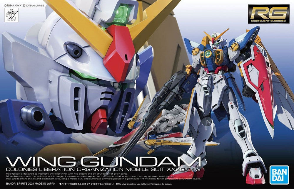 BANDAI HOBBY RG 1/144 Wing Gundam