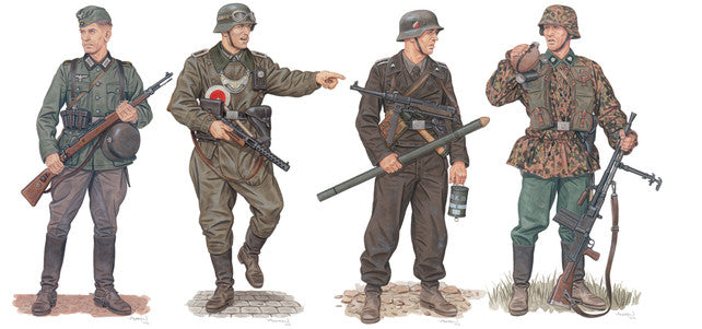 DRAGON 1/35 MILITARY WW2 German "March to the West" Western Front 1940