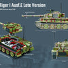 Build Army Brick building model WW2 GERMAN Tiger I Ausf.E Late Version