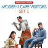 Miniart 1/35 scale MODERN CAFE VISITORS SET 1