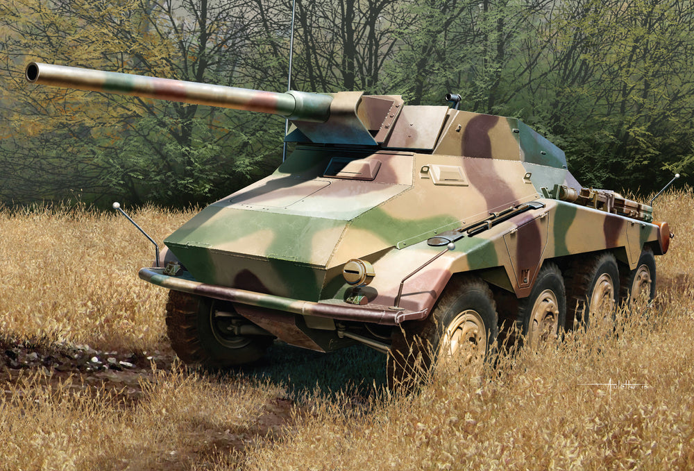 Dragon 1/35 WW2 German Sd.Kfz.234 mit 7.5cm L/48 (Smart Kit) tank model kit