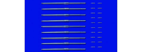 TAMIYA 1/350 SHIPS METAL 46CM GUN BARREL & SHELL upgrade set